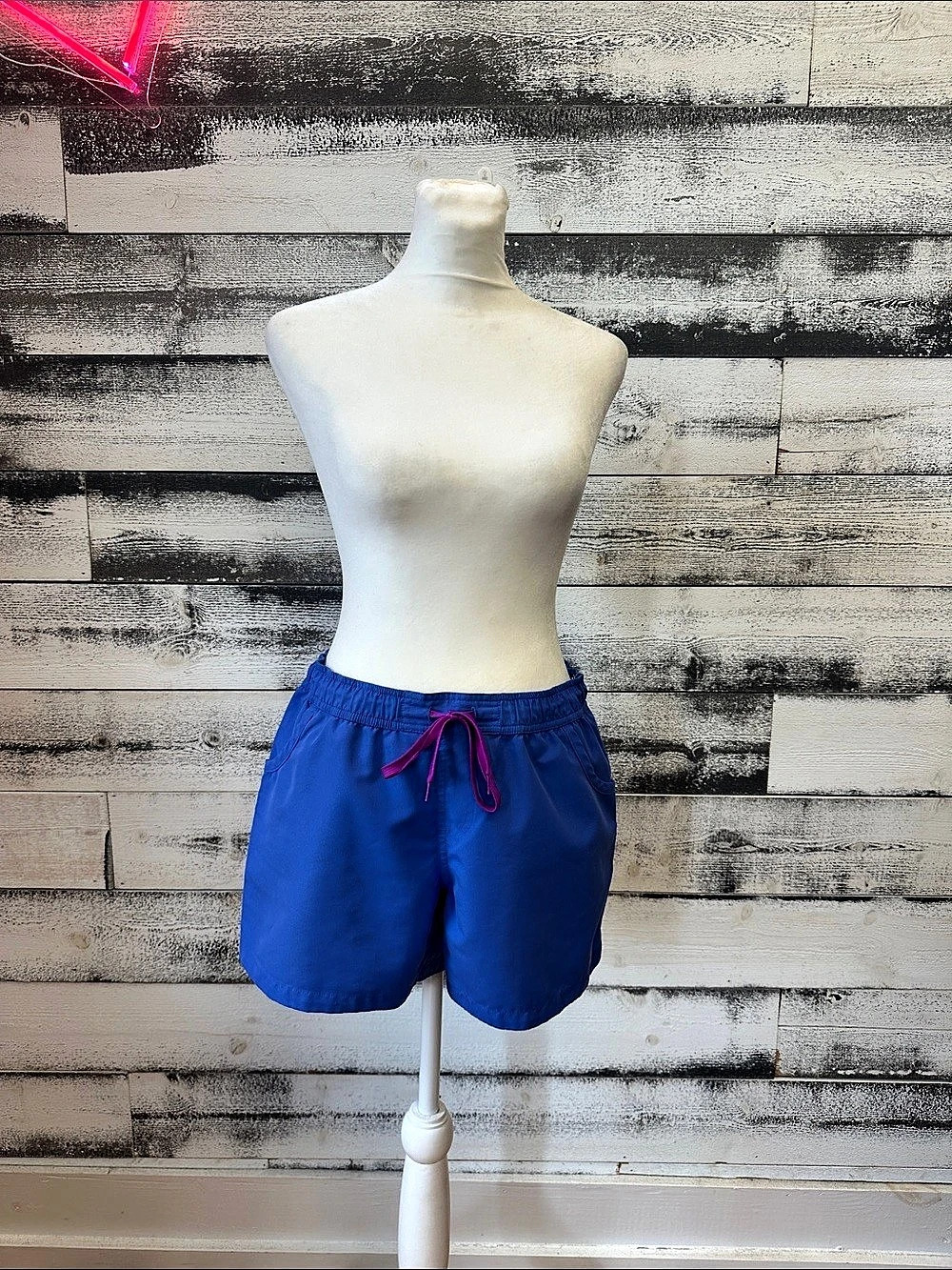 The North Face Blue Athletic Shorts Like New